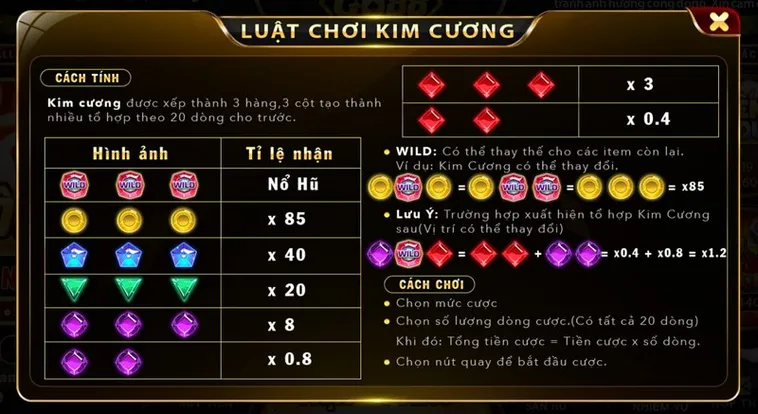 Khám Phá Nổ Hũ Kim Cương Tại 123WIN: Cơ Hội Thắng Lớn